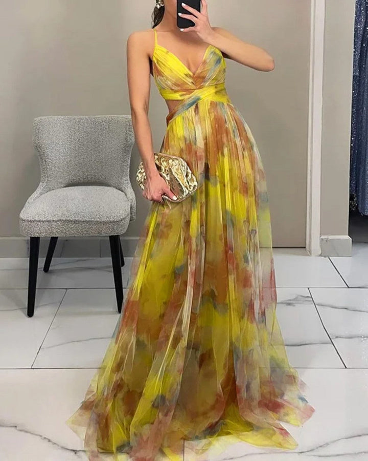 Julia | Floral Maxi Dress