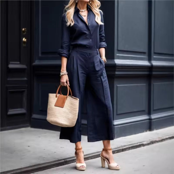 Noor | Falling Set with Trousers