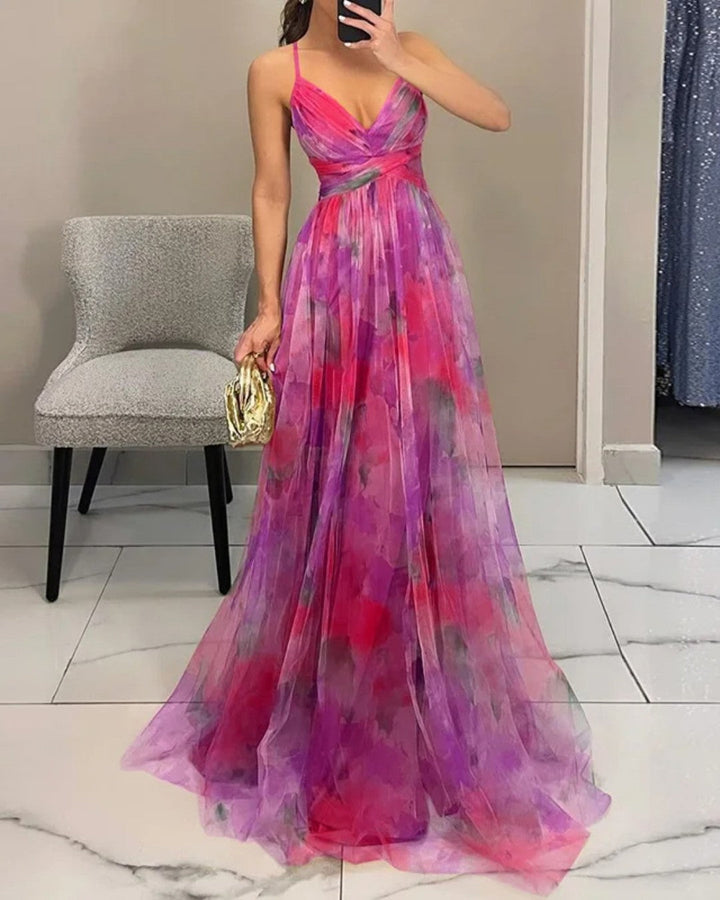 Julia | Floral Maxi Dress