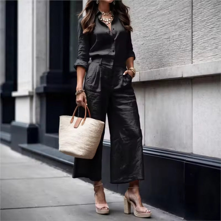 Noor | Falling Set with Trousers