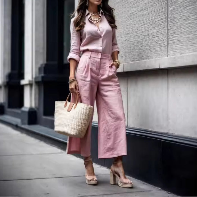 Noor | Falling Set with Trousers