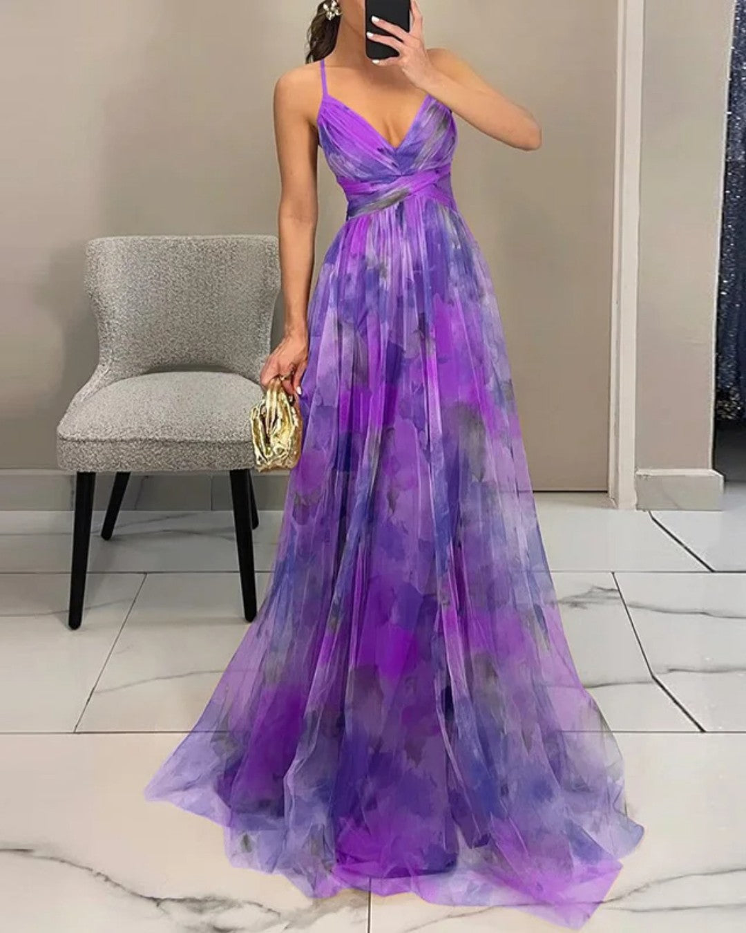 Julia | Floral Maxi Dress