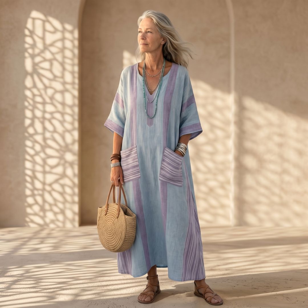 Orien | Light Flow Pocket Midi Dress