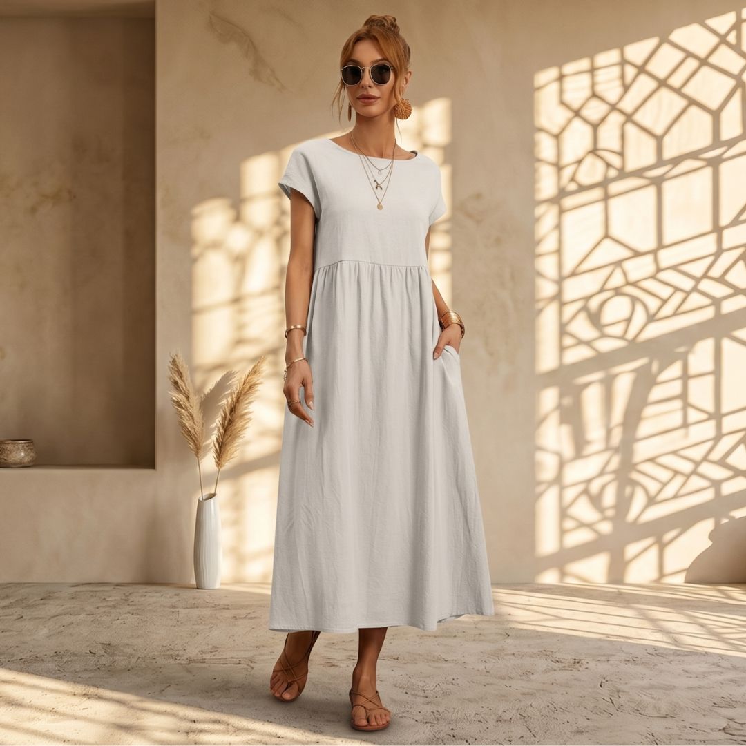 Chloe — Timeless Elegance Midi Dress