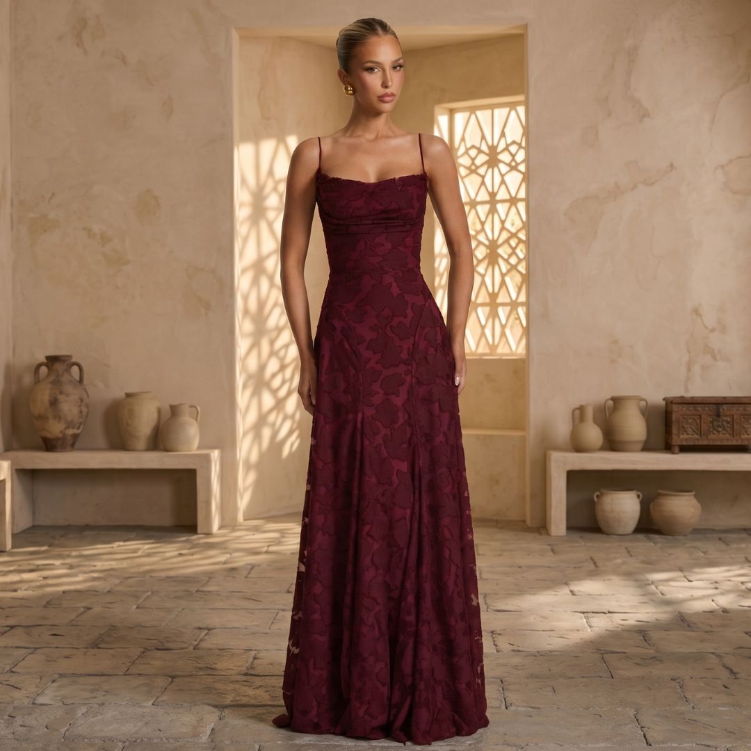 Sofia | Elegant Lace Maxi Dress