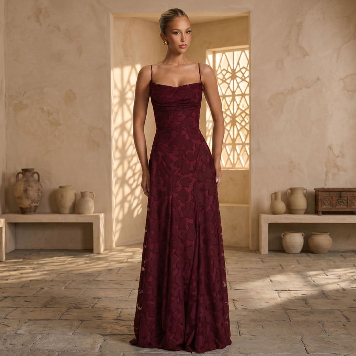 Sofia | Elegant Lace Maxi Dress