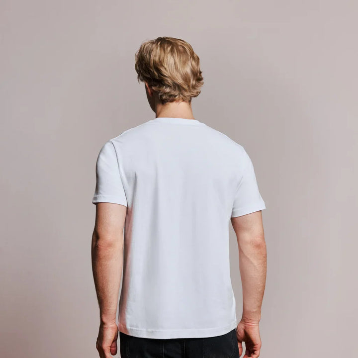 Ryan | White Loopwheeled T-Shirt