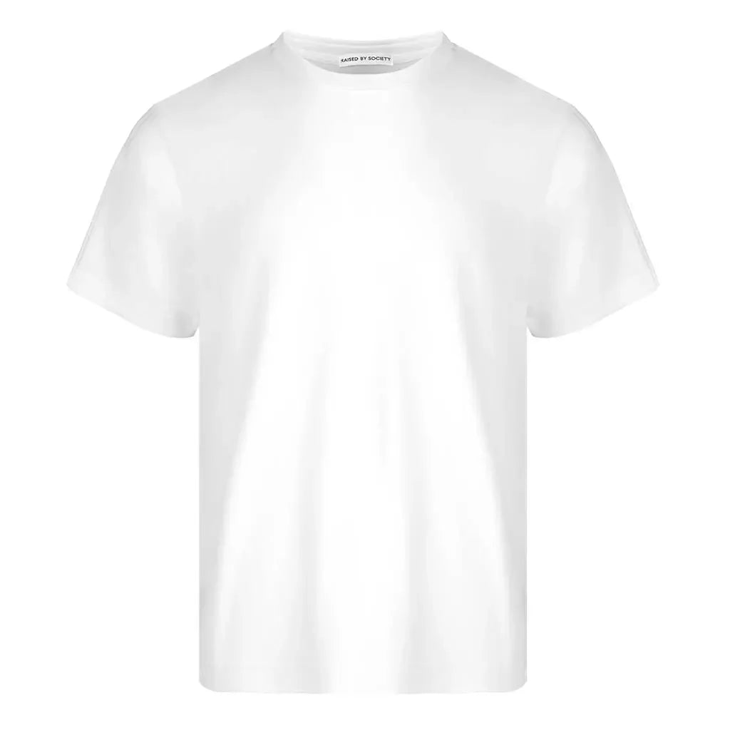 Ryan | White Loopwheeled T-Shirt