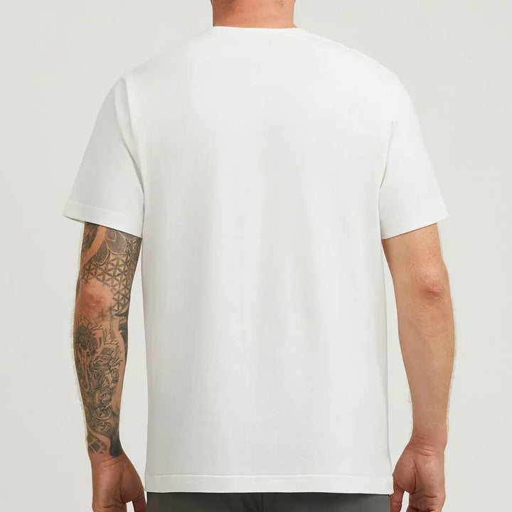 Ryan | White Loopwheeled T-Shirt