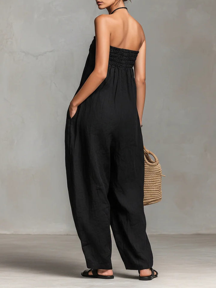 Nina | Strapless Jumpsuit