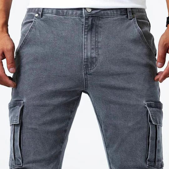 Freddie | Cargo Denim Jeans