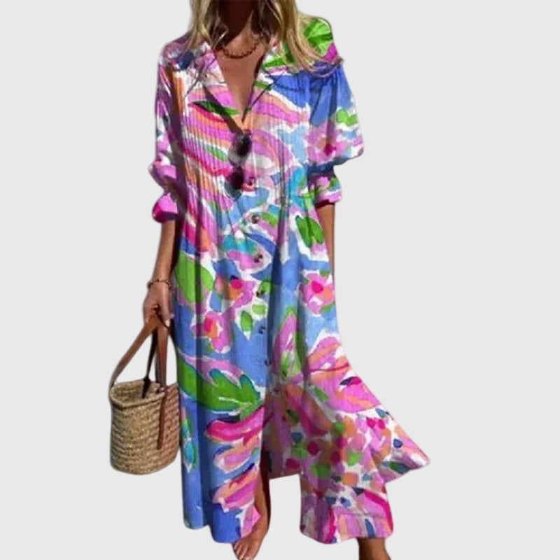 Sophia | Elegant Boho Maxi Dress