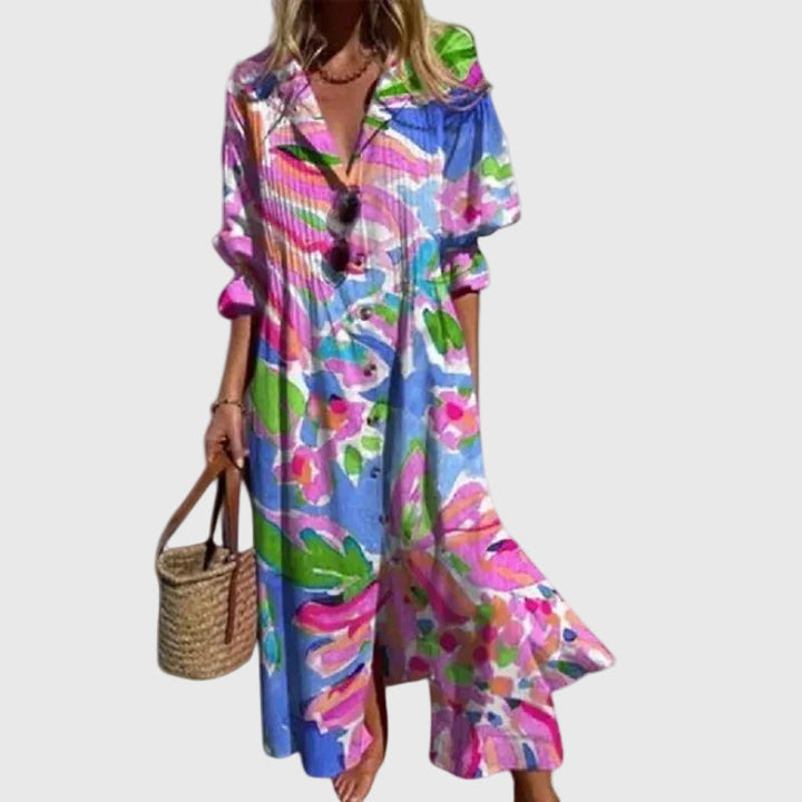 Sophia | Elegant Boho Maxi Dress
