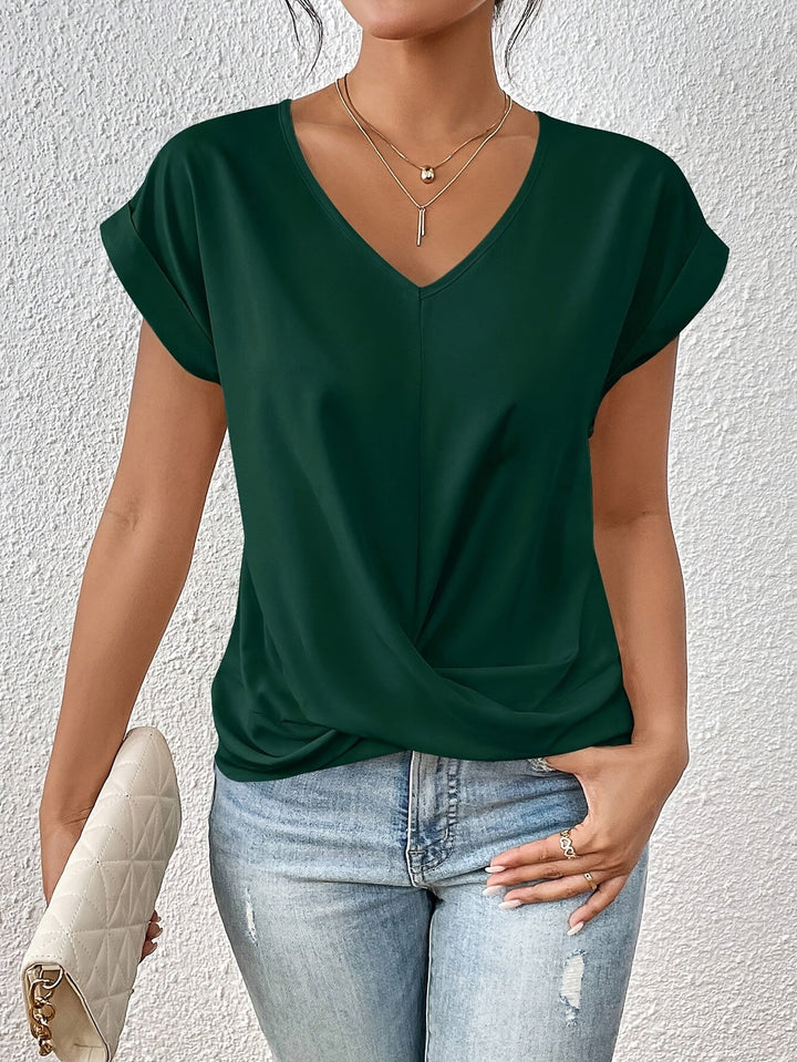 Laura | Elegant Top with Short Sleeves