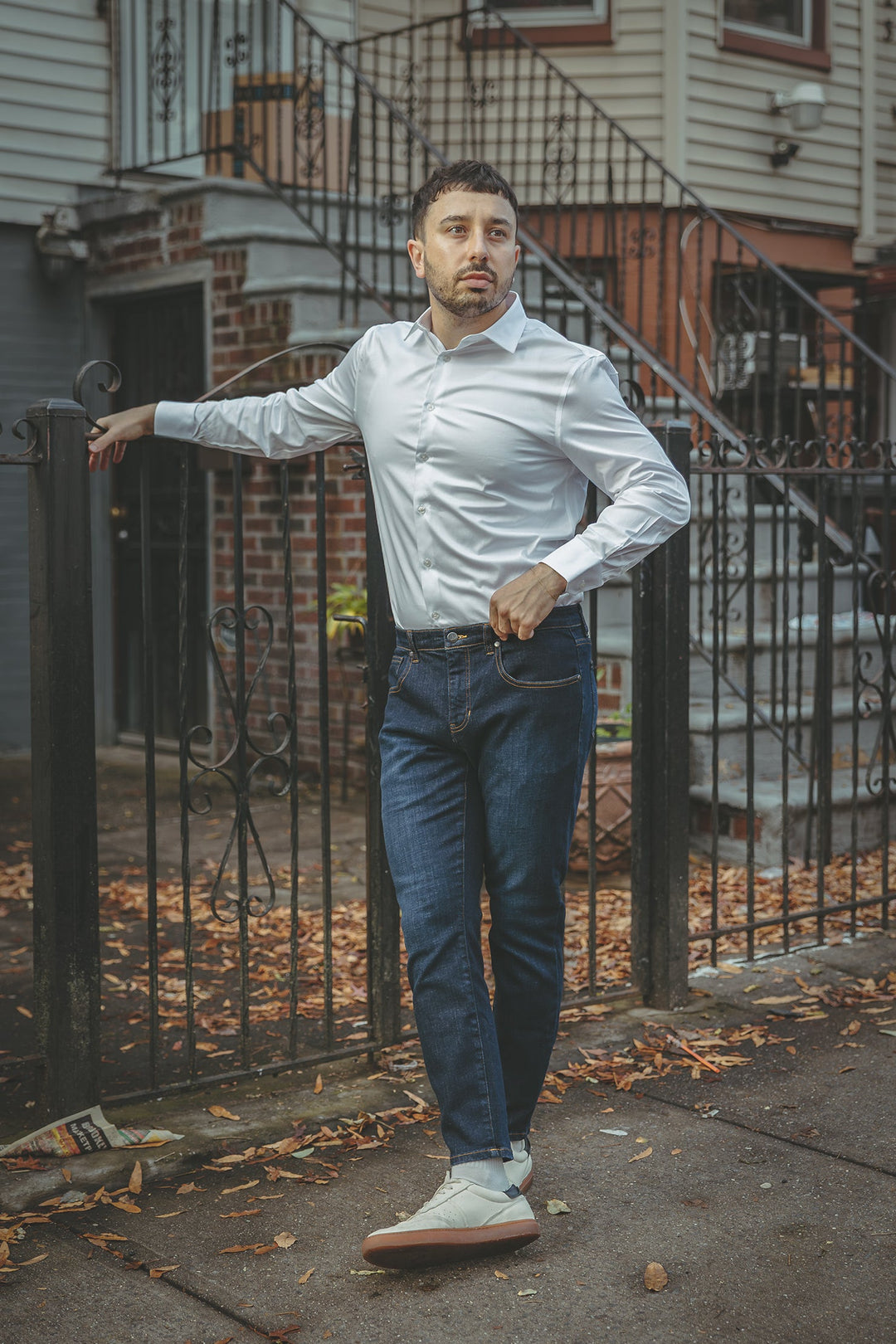 Core Extra Stretch Jeans Dark Wash