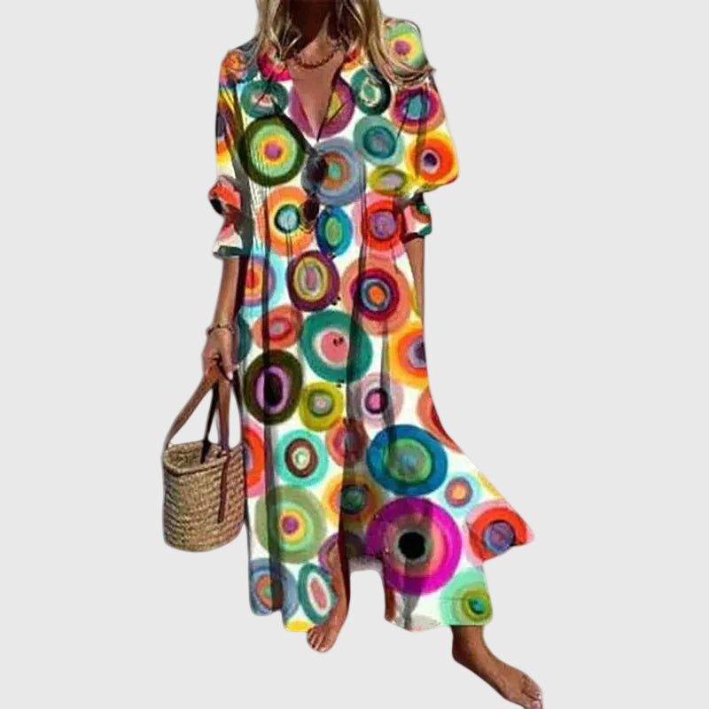 Sophia | Elegant Boho Maxi Dress
