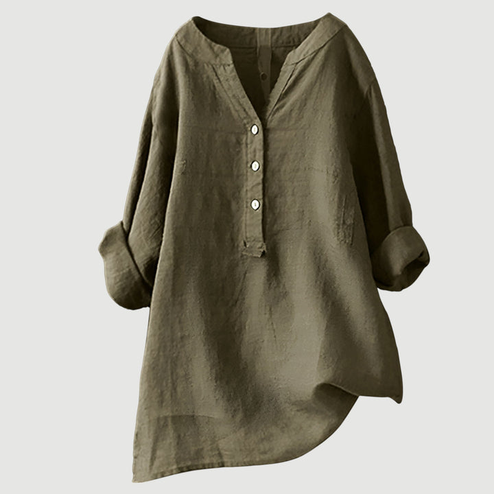 Freja | Airy and Comfortable Button-Up Shirt