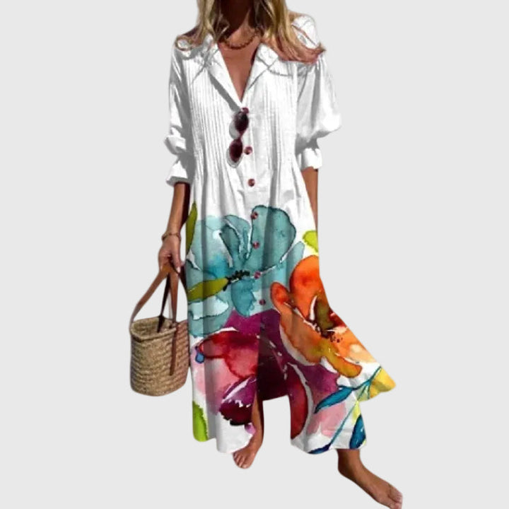 Sophia | Elegant Boho Maxi Dress