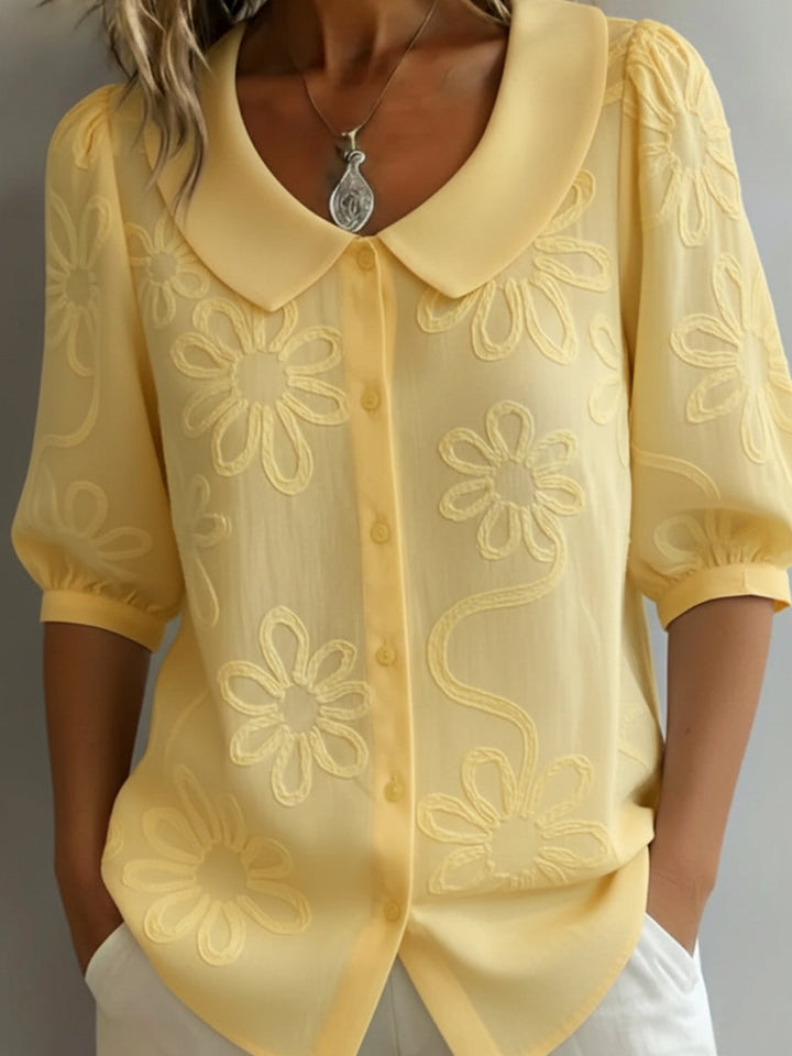 Aurelie | Lightweight Floral Blouse