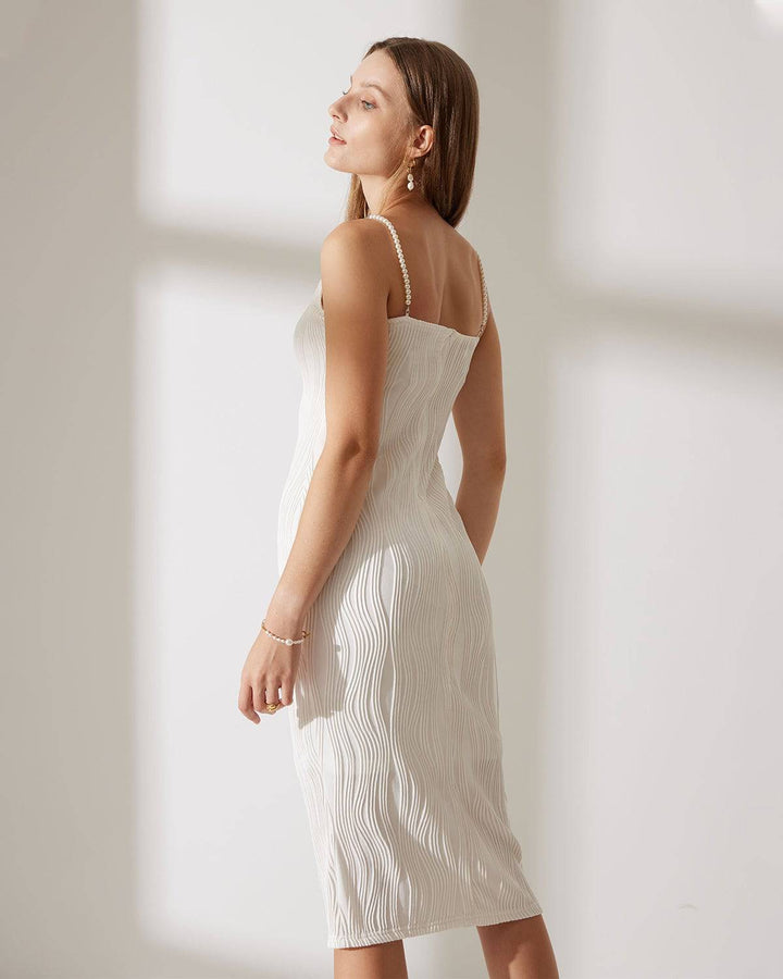 Chrissa | Water Ripple Textured Cami Dress