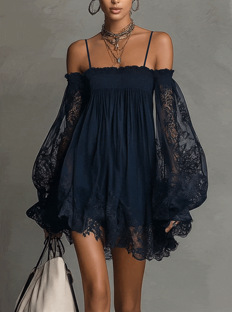 Noemi | Chiffon Mini Dress