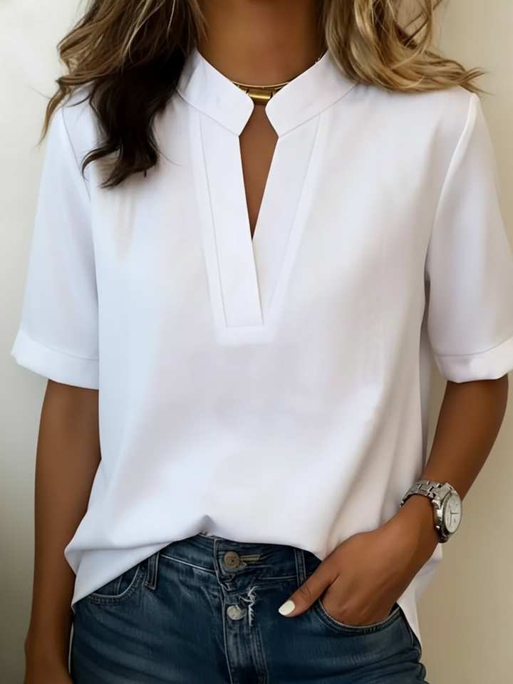 Elise | Elegant Blouse with Refined Collar