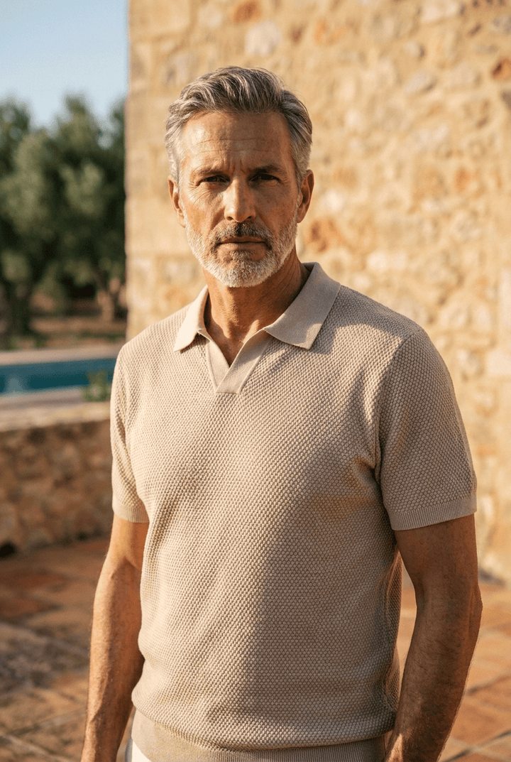 Isaac | Woven Prestige Polo