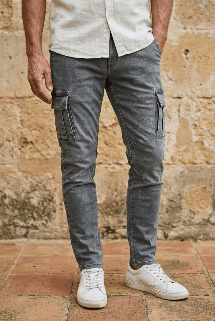 André | Cargo Denim Jeans