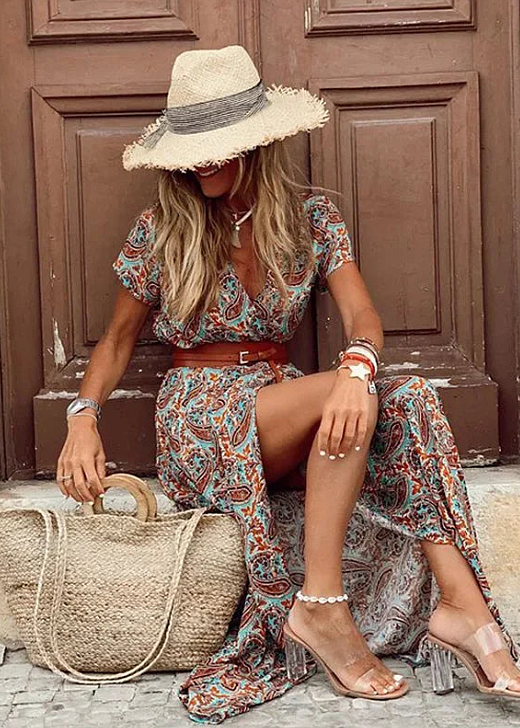 Anna | Boho Maxi Dress