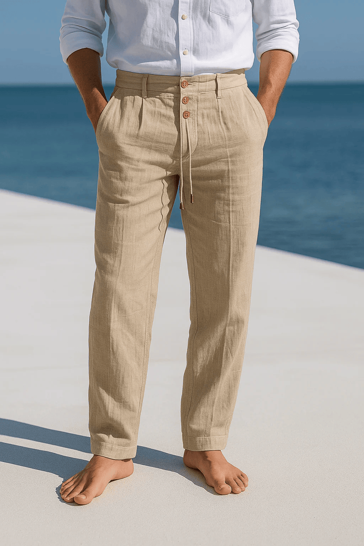 Benjamin | Porto Linen Trousers