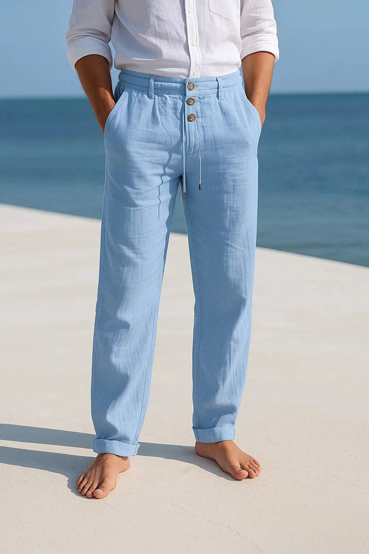 Benjamin | Porto Linen Trousers
