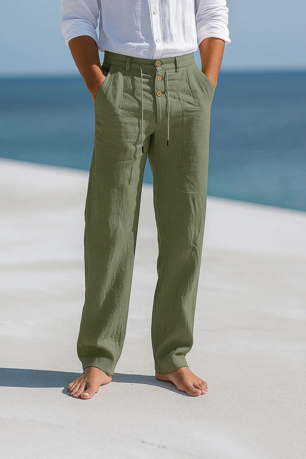 Benjamin | Porto Linen Trousers
