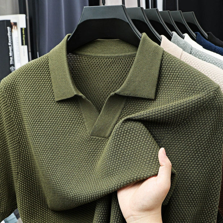 Isaac | Woven Prestige Polo