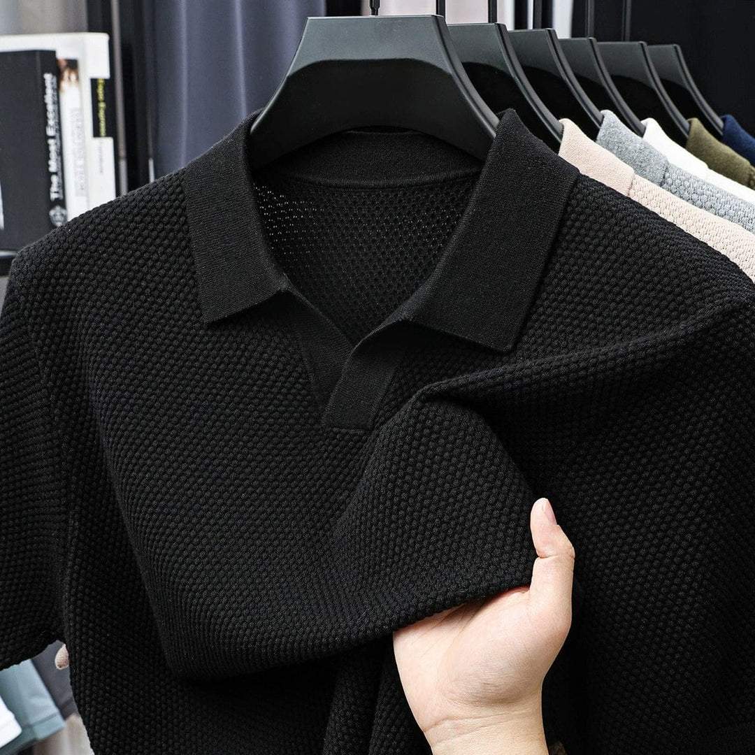 Isaac | Woven Prestige Polo