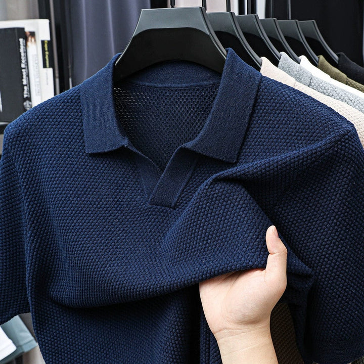 Isaac | Woven Prestige Polo