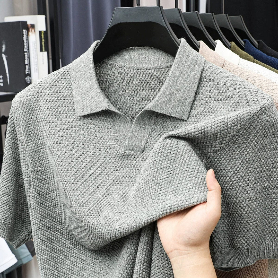 Isaac | Woven Prestige Polo