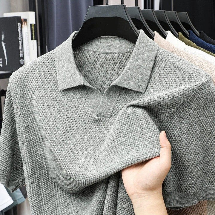 Isaac | Woven Prestige Polo