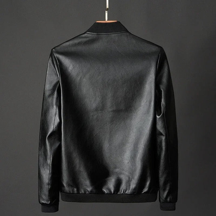 Alfie - Leather Biker Jacket