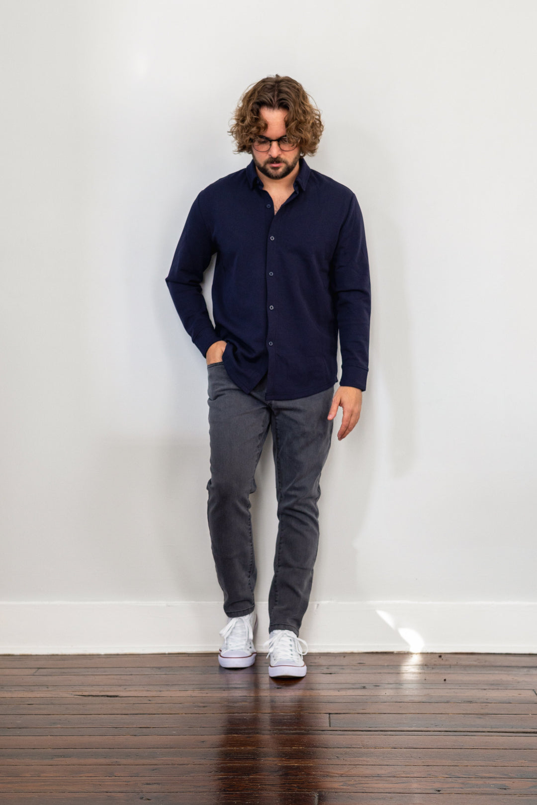 Core Extra Stretch Jeans Charcoal