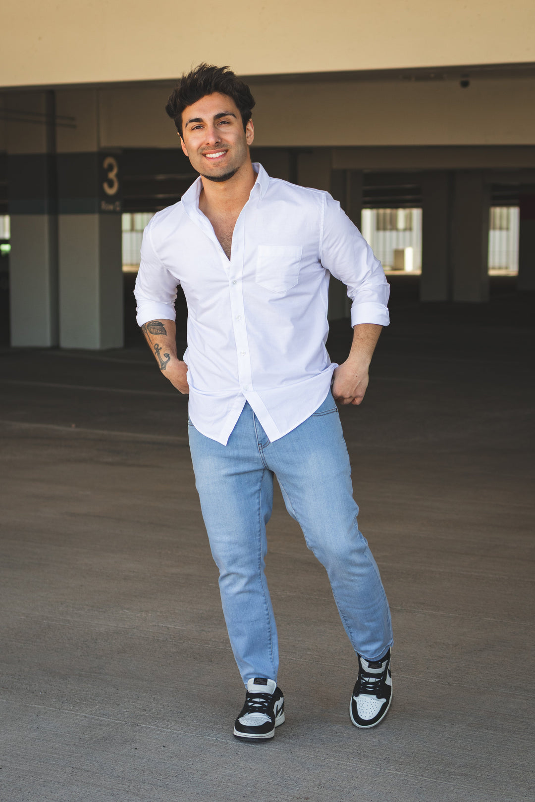 Core Extra Stretch Jeans Light Wash
