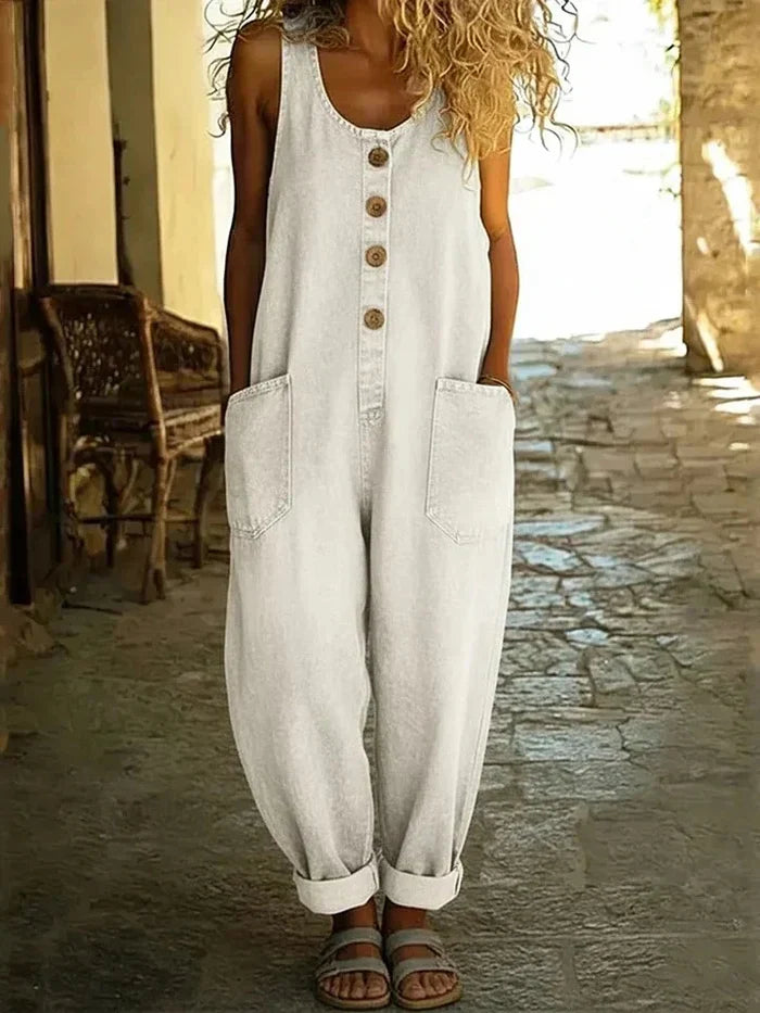 Lora | Vintage-Style Dungarees