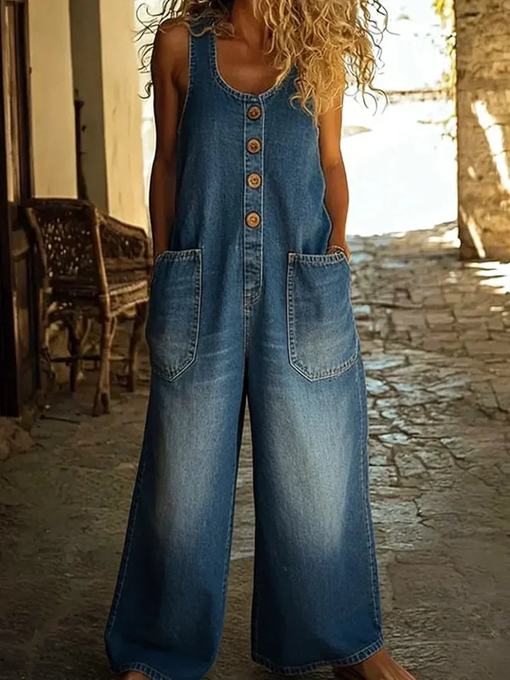 Lora | Vintage-Style Dungarees