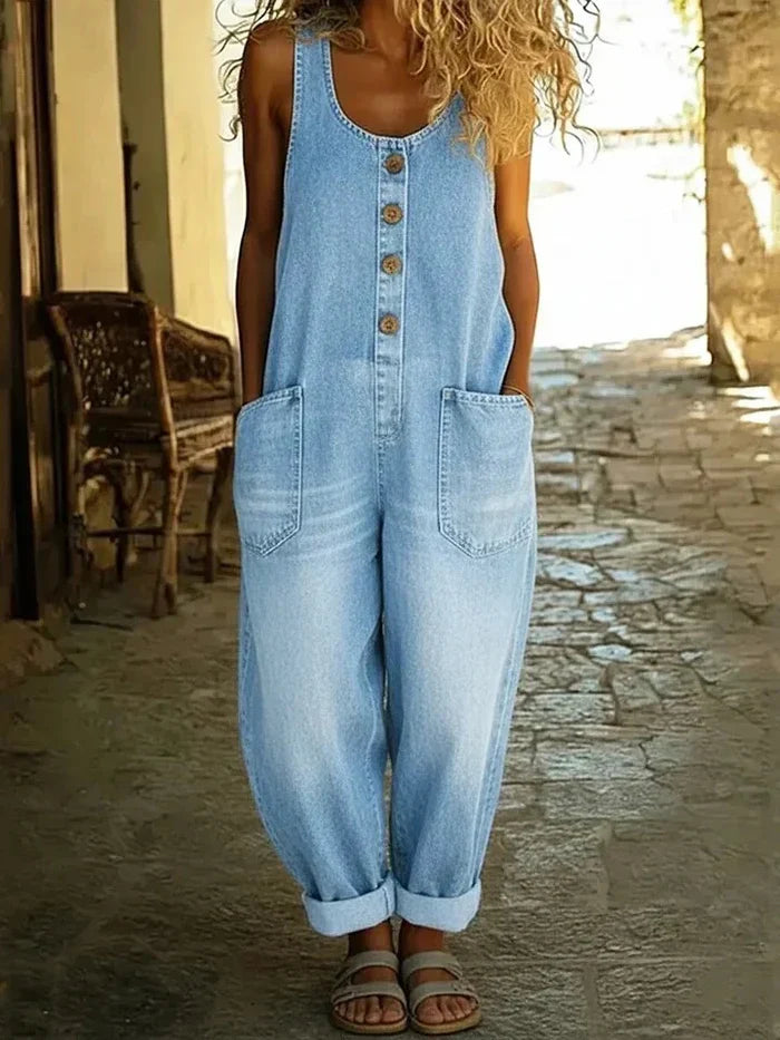 Lora | Vintage-Style Dungarees