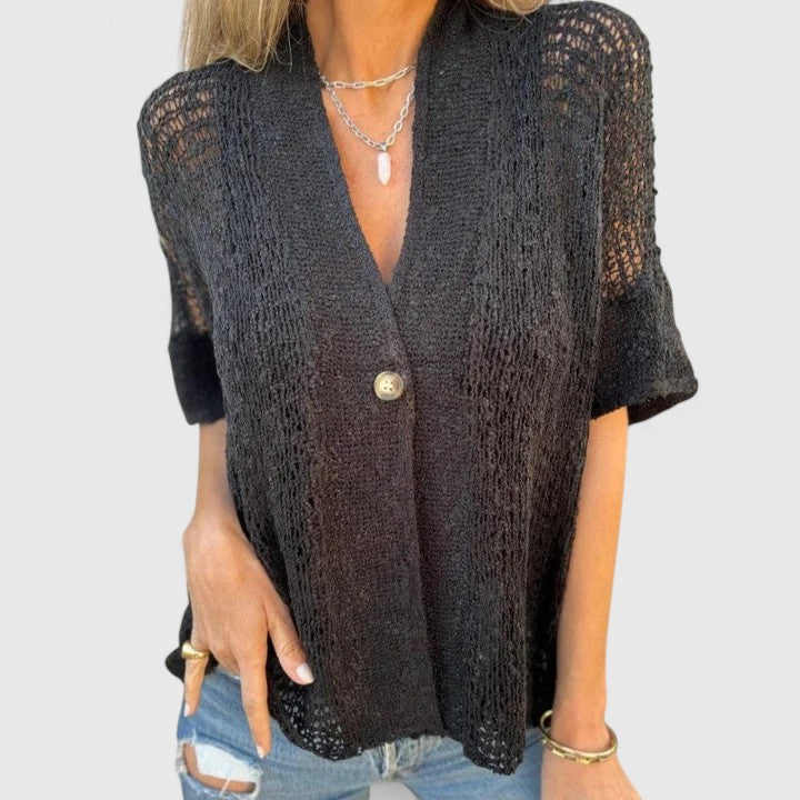 Jamie | Elegant Knitted Shirt.
