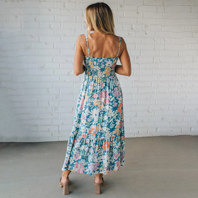 Caroline | Floral Maxi Dress