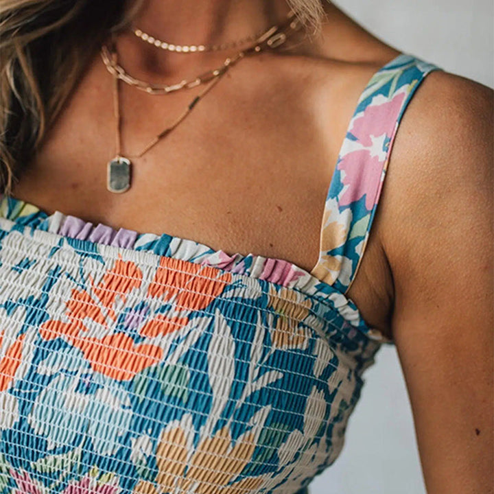 Caroline | Floral Maxi Dress