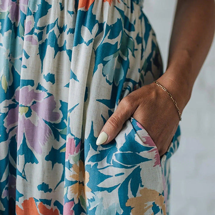 Caroline | Floral Maxi Dress